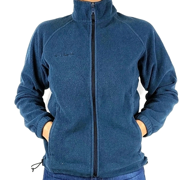 Columbia Long Sleeve Zip Fleece Size Small Women's - Picture 2 of 5